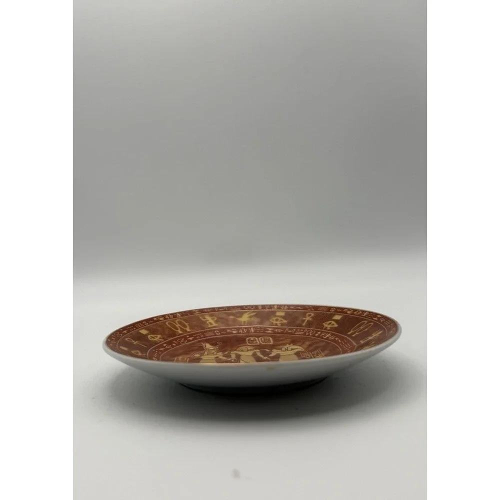 EL Hamrawe Egyptian Design Decorative Plate Hieroglyphics 4